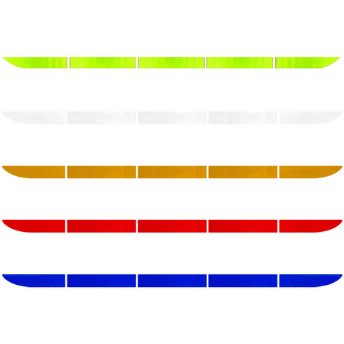 Factory direct sales reflective warning stickers car trunk bumper tail box stickers creative reflective personalized body stickers