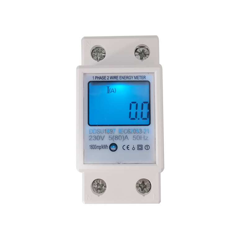 厂家直供DDSU1897预付费智能电表空调电子仪表出租房单相电表电能