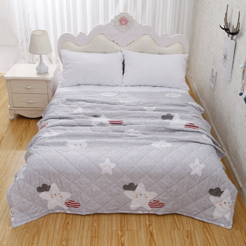 Оптовая Продажа с фабрики лето студент кондиционер лето прохладно одеяло дети один двойной мультфильм одеяло моющееся