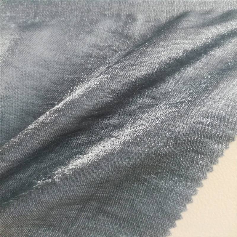 春夏时装面料 柔软锦棉亮丝 高档衬衫连衣裙布料现货批发