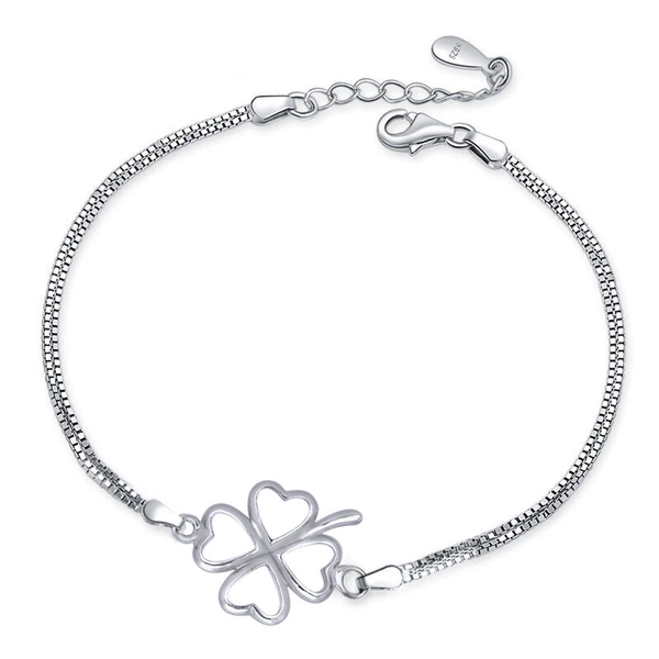 Four-leaf clover without diamonds