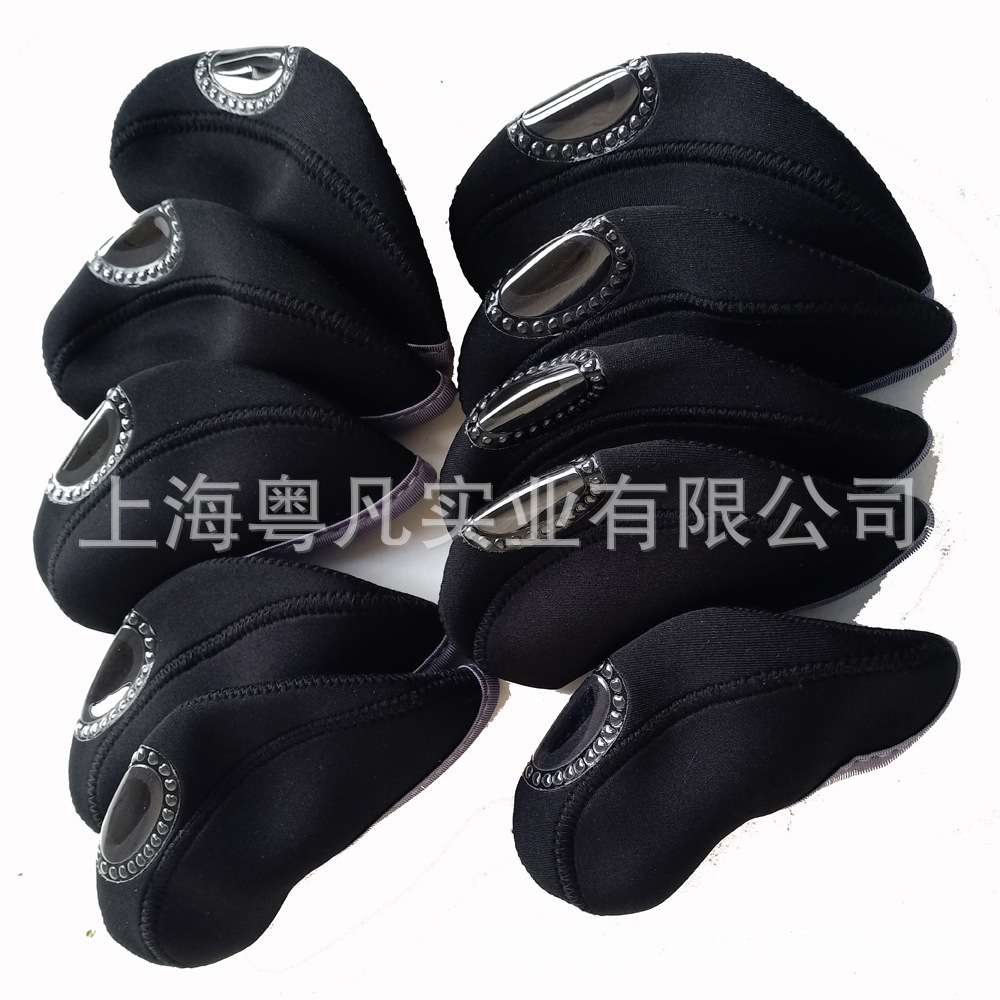 Yuefan Source Supply Juego de gorro de golf de dos colores Juego de hierro de golf Golfheadcovers