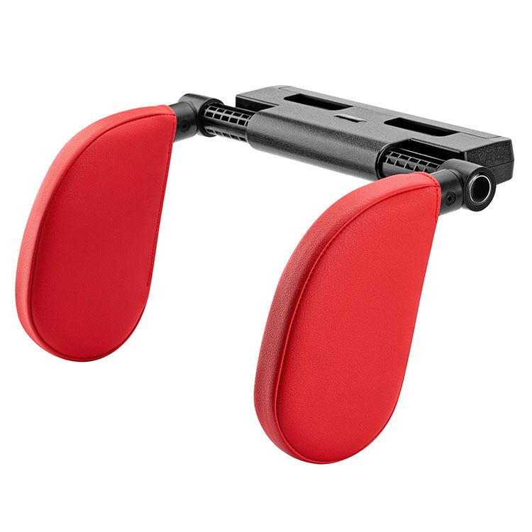 Universal coche reposacabezas lado sueño cuello soporte ajustable niños en forma de U almohada cuello de espuma de memoria soporte lateral