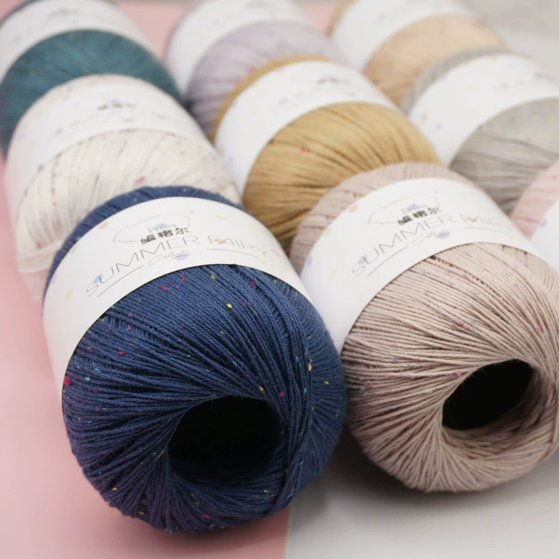 Cotton crochet handmade, woven organic needle