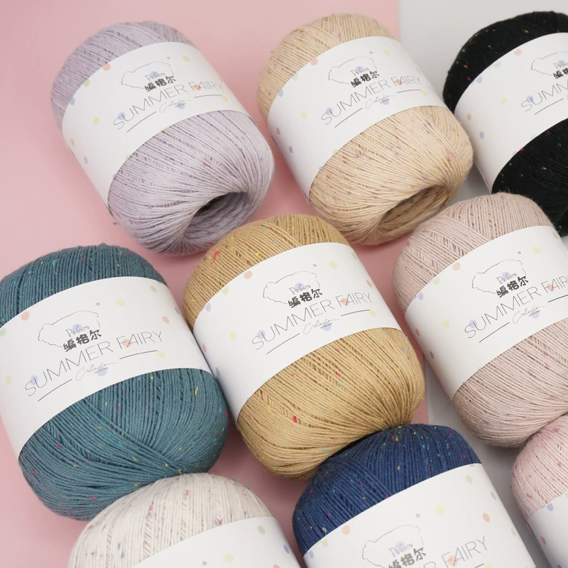 Cotton crochet handmade, woven organic needle