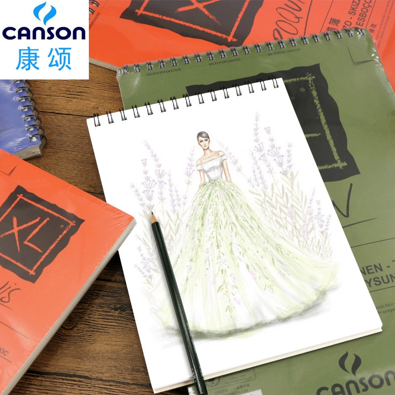 CANSON Kangsong XL серия 160 г/300 г толстый блокнот для эскизов 8K16K творческий художественный скетчбук для студентов