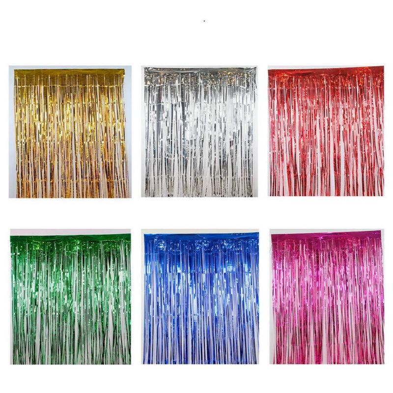 Factory wholesale 2 meters rain silk curtain wedding party graduation ceremony activities background wall decoration birthday decoration Factory wholesale 2 meters rain silk curtain wedding party graduation ceremony activities background wall decoration birthday decoration