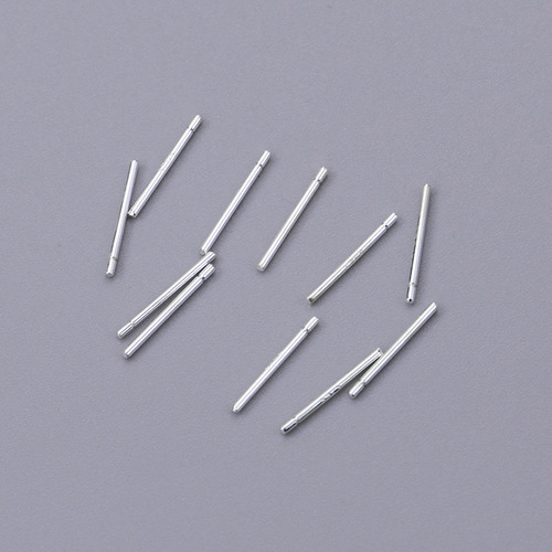 999 pure silver earrings for women, Korean simple sterling silver ear needles, ear piercing ear sticks, ear sticks, mini small ear bone nail earrings