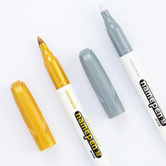 Korean monami oily marker gold silver signature pen signature not easy to fade marker 05031