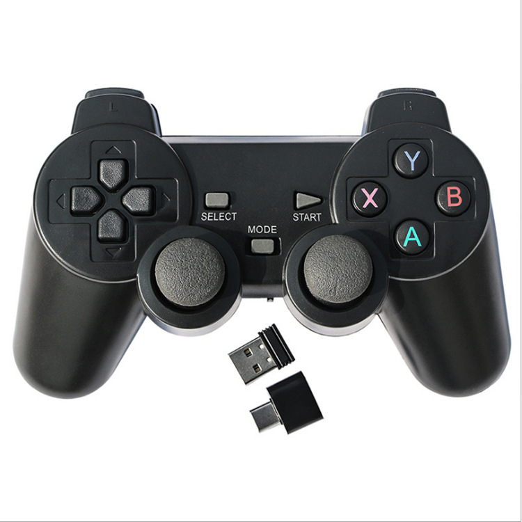 USB wireless single Android game handle PC host Bluetooth vibration controller Factory Direct USB wireless single Android game handle PC host Bluetooth vibration controller Factory Direct