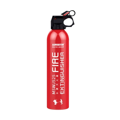 Car-mounted water-based fire extinguisher private Vehicle fire extinguisher - red