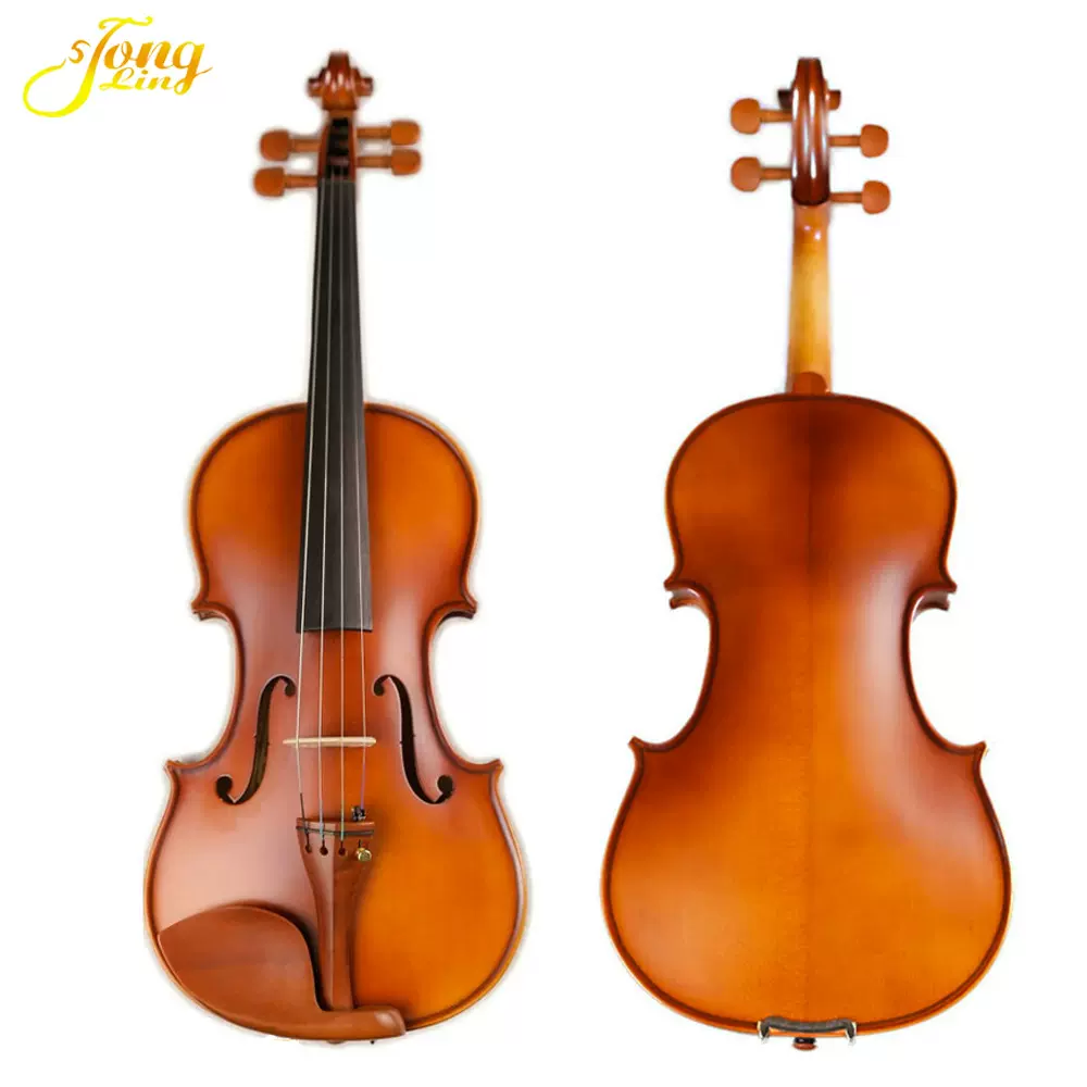 通灵韩式手工初学者 小提琴 乐器 4/4练习普及哑光