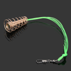 Explosive Hook Four-Set Boxed Ise Ni Spring Bomb Hook for Large Fish, Targeting Catfish and Yellow Catfish, Anti-Stepping Bottom Fishing Hook, Fishing Gear