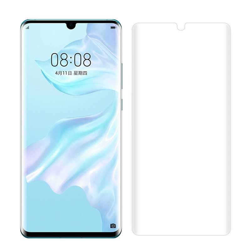 Защитное стекло из tempered стекла (Samsung) для серий S20/S21/S22, UV полное клеевое покрытие, изогнутое полное покрытие