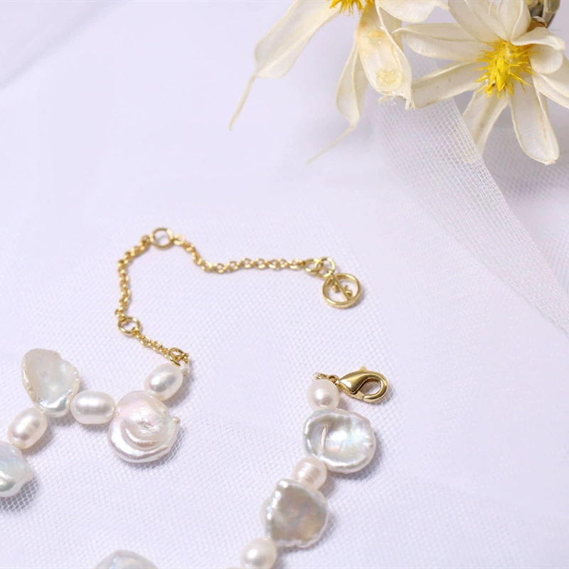 П necklace from pearl, chain for key bag , bracelet, set, accessory