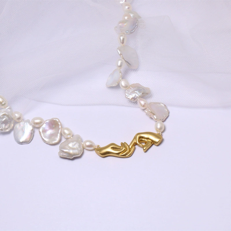 П necklace from pearl, chain for key bag , bracelet, set, accessory