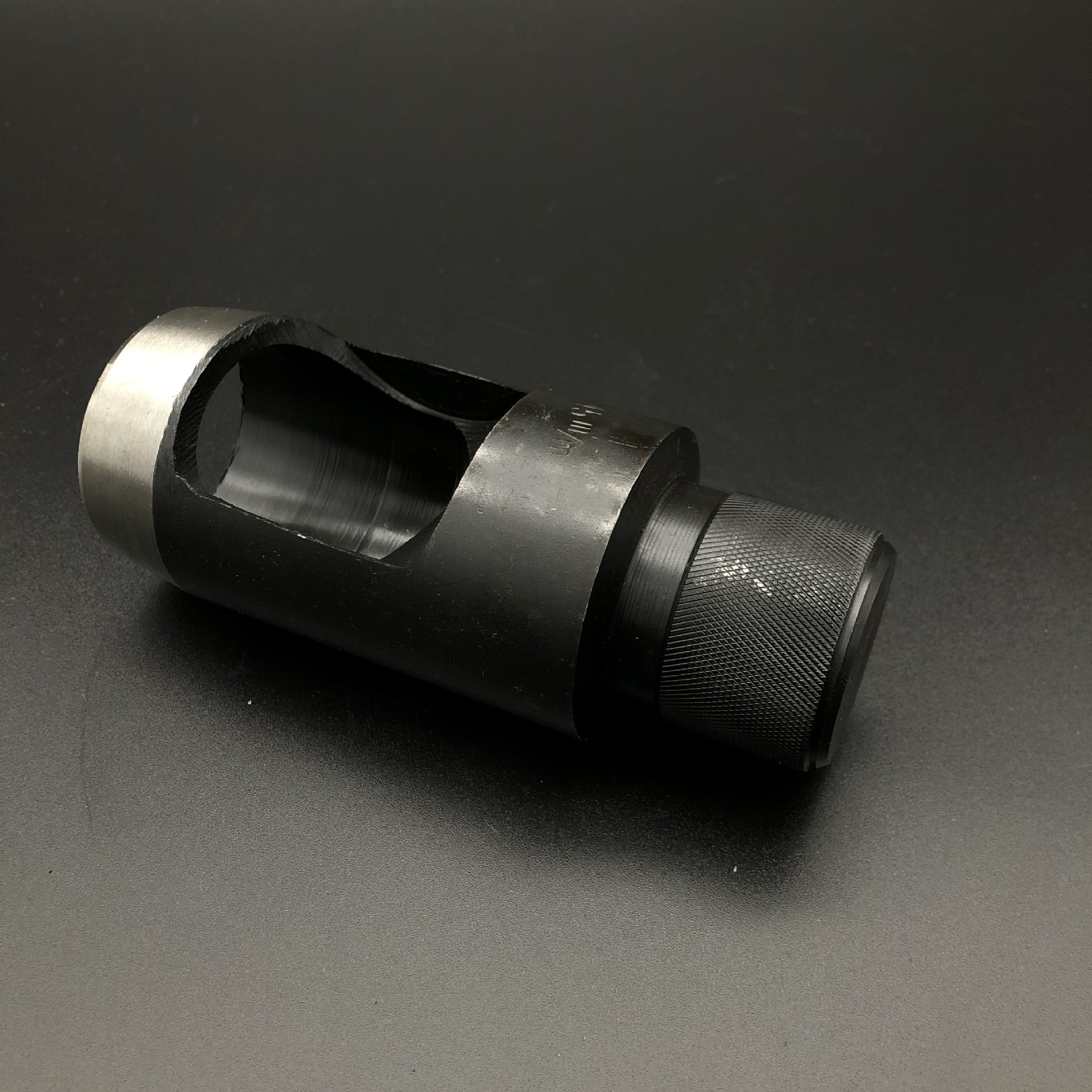 黑色冲子皮带冲皮革工具德国凿冲手动打眼器凿冲圆冲打孔冲打E18