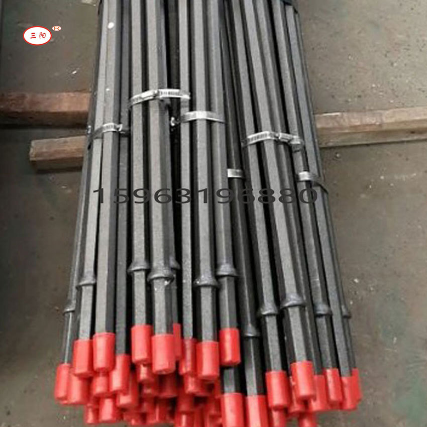 三阳凿岩钎杆   B22风钻杆  B25螺纹钻杆 台车钻杆 快接钎杆