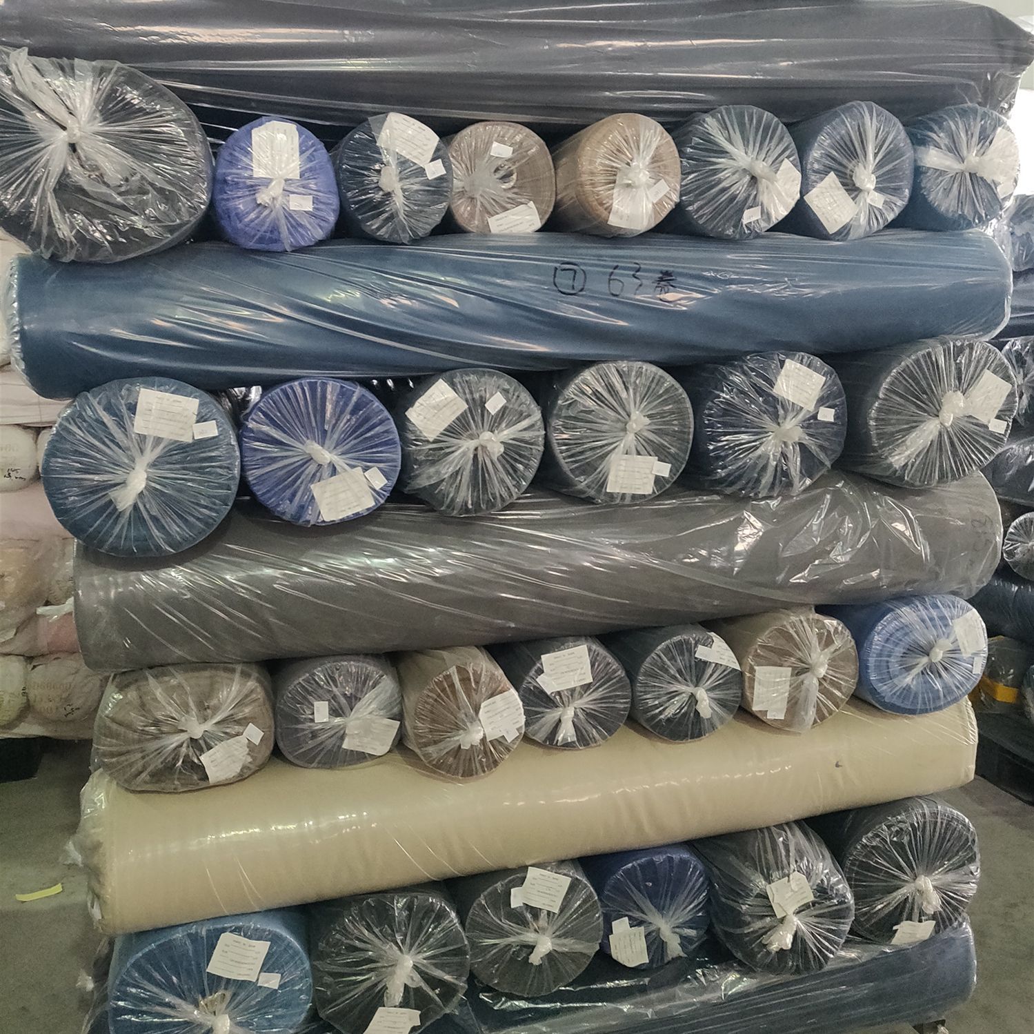 库存处理全棉染色布 工装面料 工作服布料 裤子布料 纯棉布