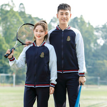 中学生校服套装学院风韩国初中高中生英伦班服春季运动服团体服
