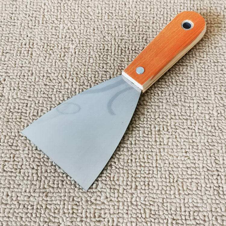 L2435 3 pulgadas mango de madera cuchillo de masilla limpieza pala raspador polvo pared 2 yuanes tienda