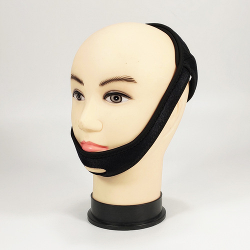 Cross-border new adult anti-snoring men's and women's snoring belt chin dislocation belt head protection T-shaped headband