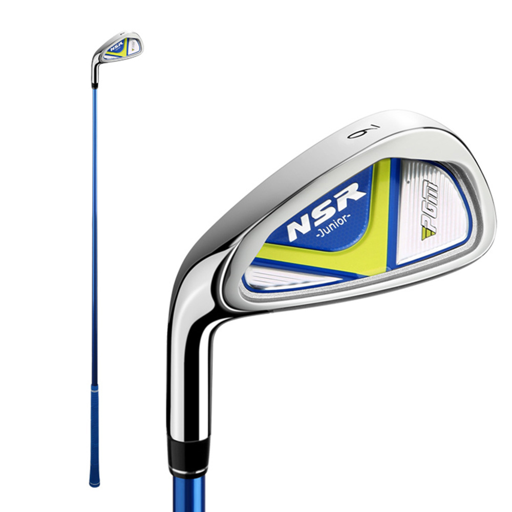 Gậy golf sắt trẻ em PGM NSR Junior tay trái số 7, thân carbon nhẹ, chiều dài tùy chỉnh 95–155 cm — Tay trái số 7 sắt trắng hồng (95-115cm), Tay trái số 7 sắt trắng hồng (115-135cm), Tay trái số 7 sắt trắng hồng (135-155cm), Tay trái số 7 sắt Xanh Lục (95-115cm)