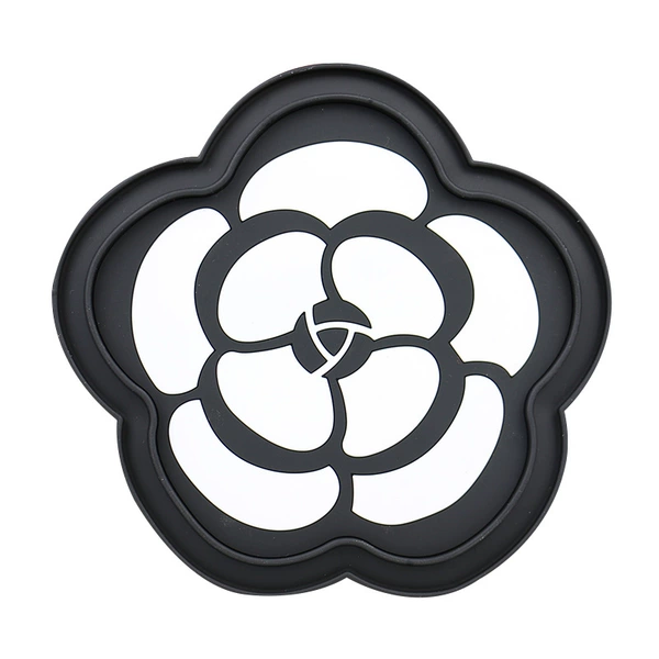 Camellia_Flower wide edge without diamonds