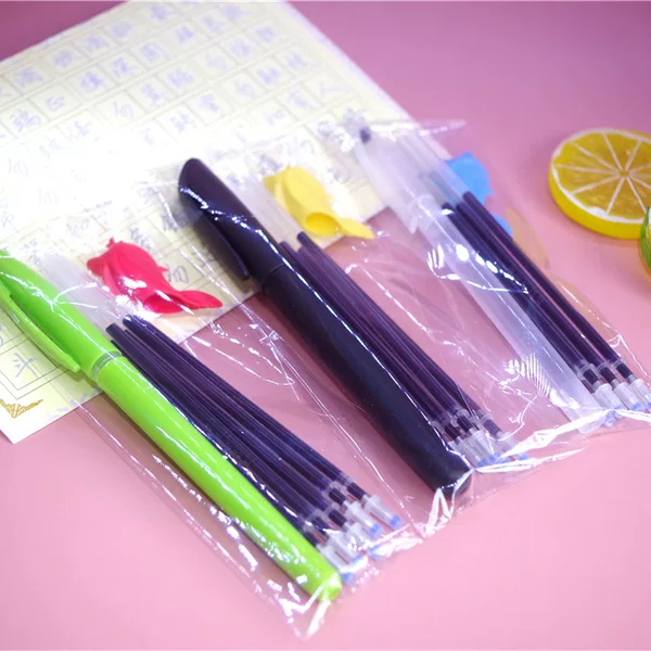 Vanishing Refill Groove Copybook Automatic Melting Pen Blue Refill Tracing Board Magic 5 Set Refills