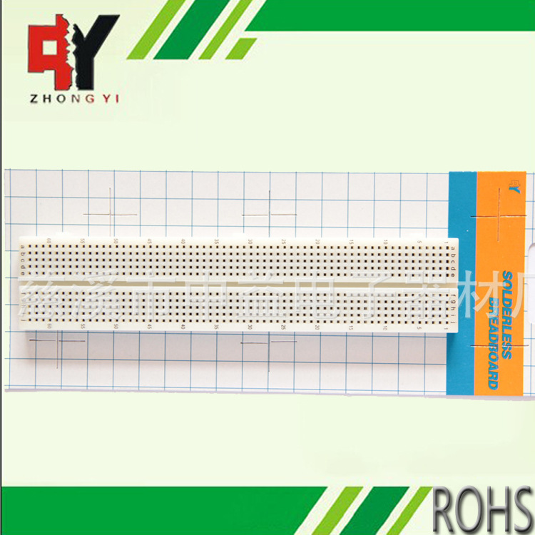 宁波无焊面包板 万能实验板批发 品质保证