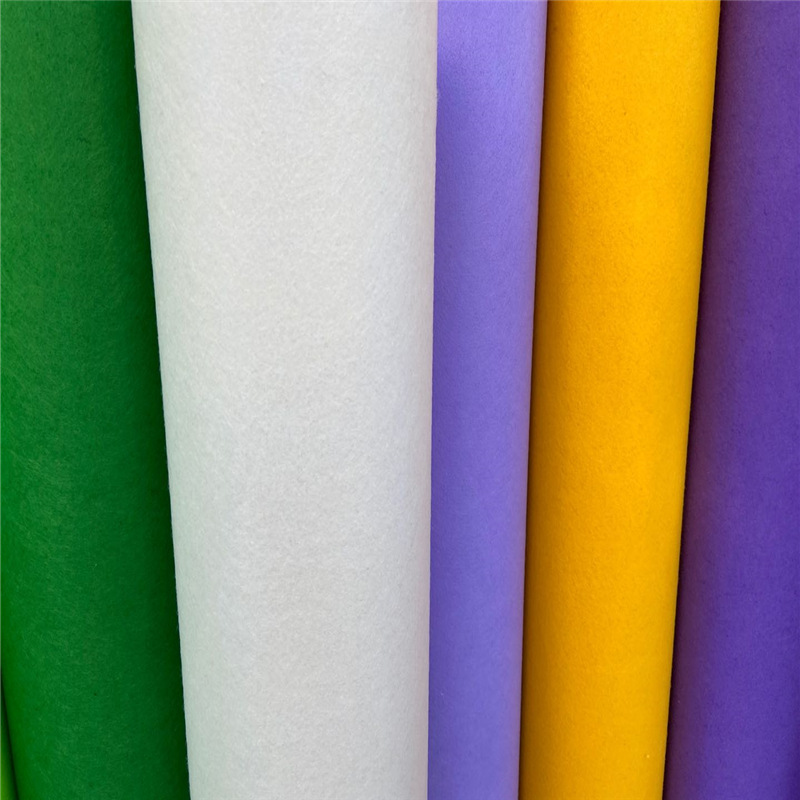 Multi-Especificación de tela de fieltro de colores pegamento niños DIY bolsas de jardín de infantes tela no tejida artesanía de Navidad fieltro de tela