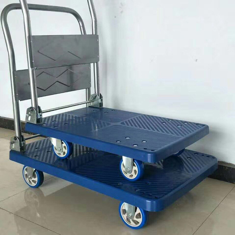 河北厂家供应平板车推车拉货车 固定手推车现货批发