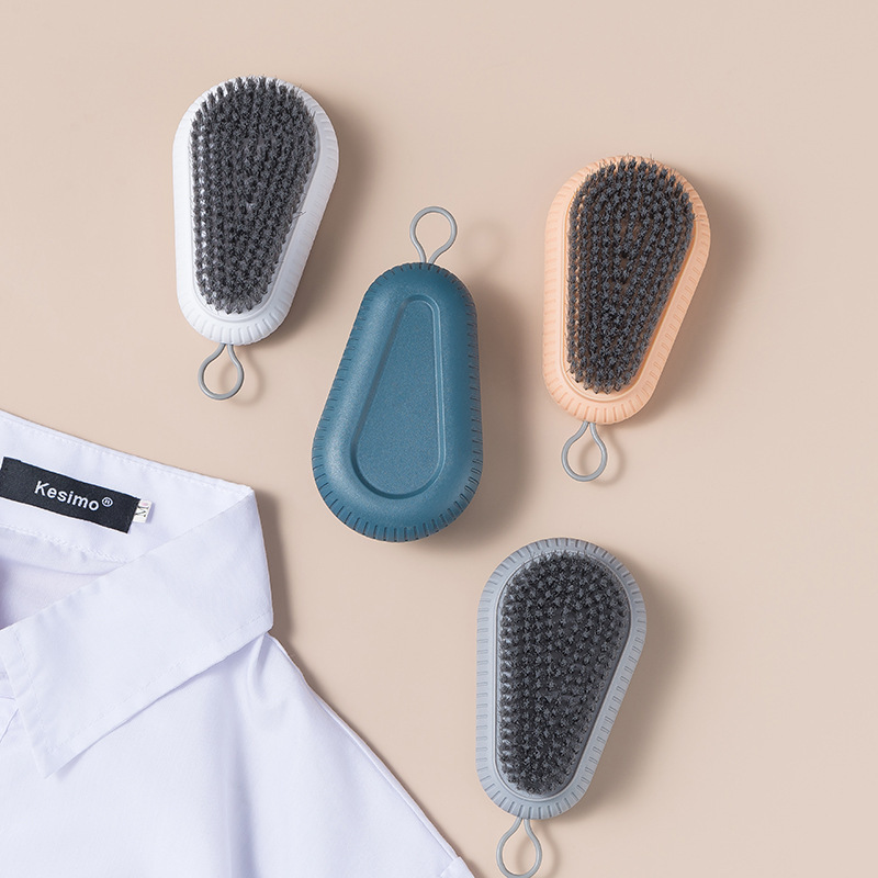 Colorful Soft-Bristled Clothes Brush, Multifunctional Household Cleaning Laundry Brush, Shoe Cleaning Brush, Cleaning Brush, Daily Necessities