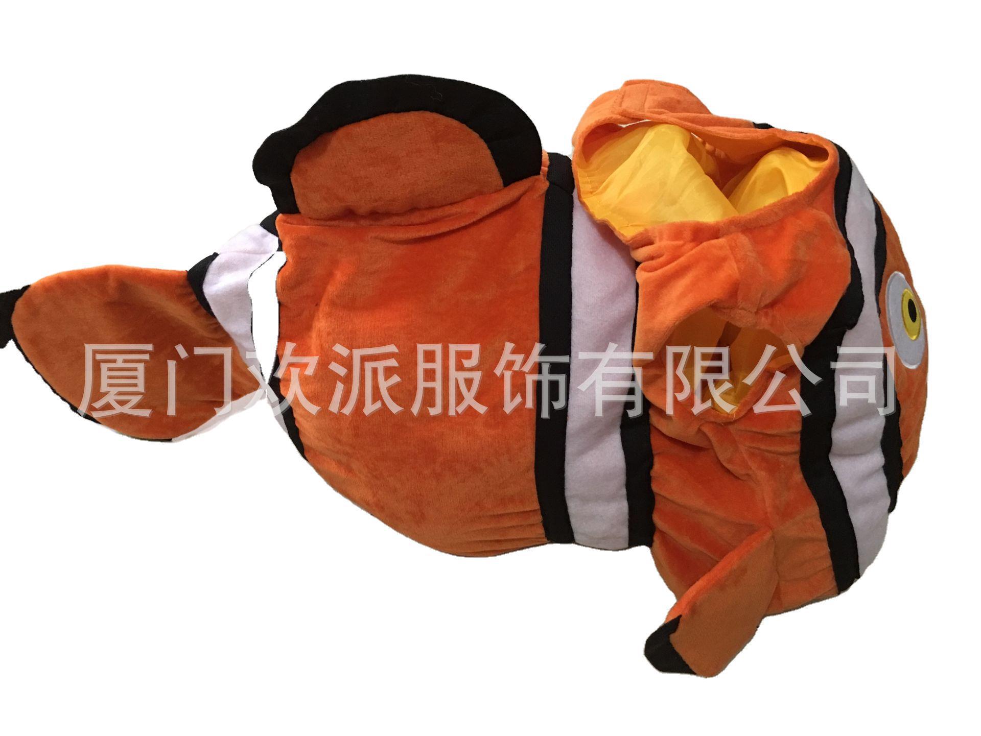 Nuevo disfraz de Nemo, el pez payaso, para niños, para Navidad, Halloween, actuaciones de animales marinos.