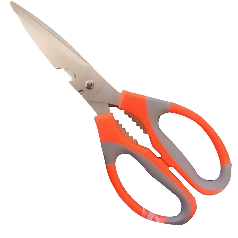 Multi-funcional de acero inoxidable tijeras de cocina tijeras de hueso de pollo barbacoa fuerte herramientas de barbacoa tijeras de comida