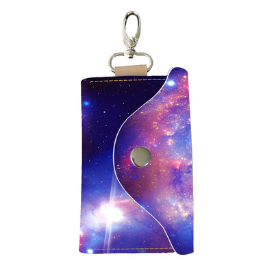 multi-function men and women Leatherwear key case Simplicity personality Waist hang Keychain package Car Key Bag Change card package