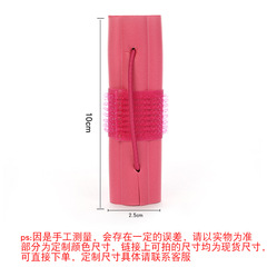 Factory Direct Sale Sleep Flowers Soft Self-Adhesive Rubber Curling Iron DIY Large Pear Flower Curl
