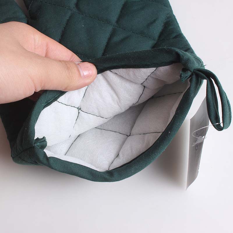 Directo de fábrica horno de microondas guantes de aislamiento térmico guantes de algodón para el hogar herramientas de barbacoa guantes a prueba de calor