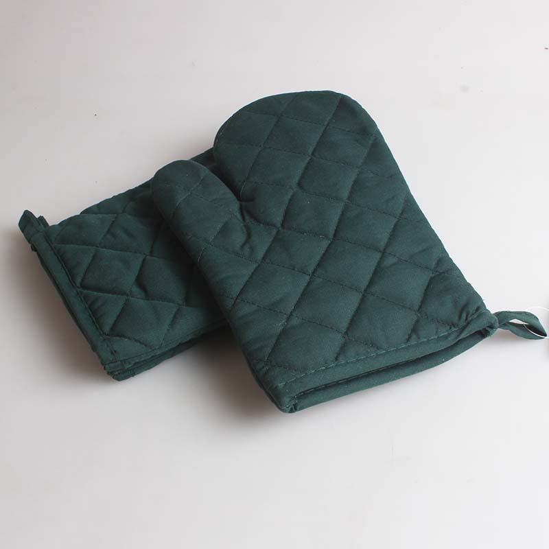 Directo de fábrica horno de microondas guantes de aislamiento térmico guantes de algodón para el hogar herramientas de barbacoa guantes a prueba de calor