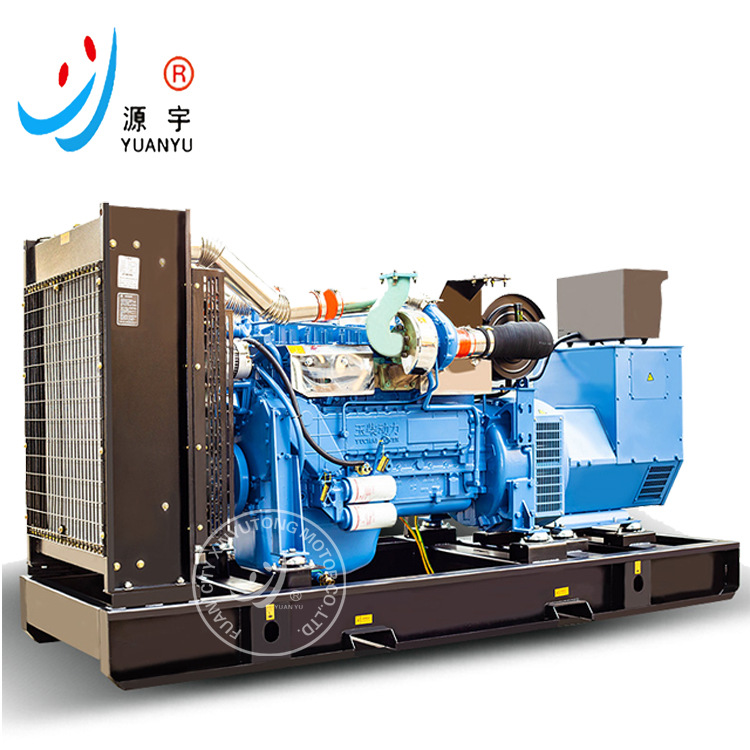 厂家直销200 300 400 500KW半自动玉柴无刷纯铜发电机组备用电源