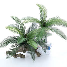 仿真植物塑料花铁树 假花家居装饰巴西苏铁 凤尾蕉景观布置 蕨类