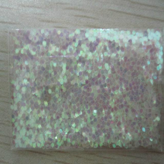 Factory Direct supply 1mm round laser black glitter powder laser black glitter powder laser black sequins