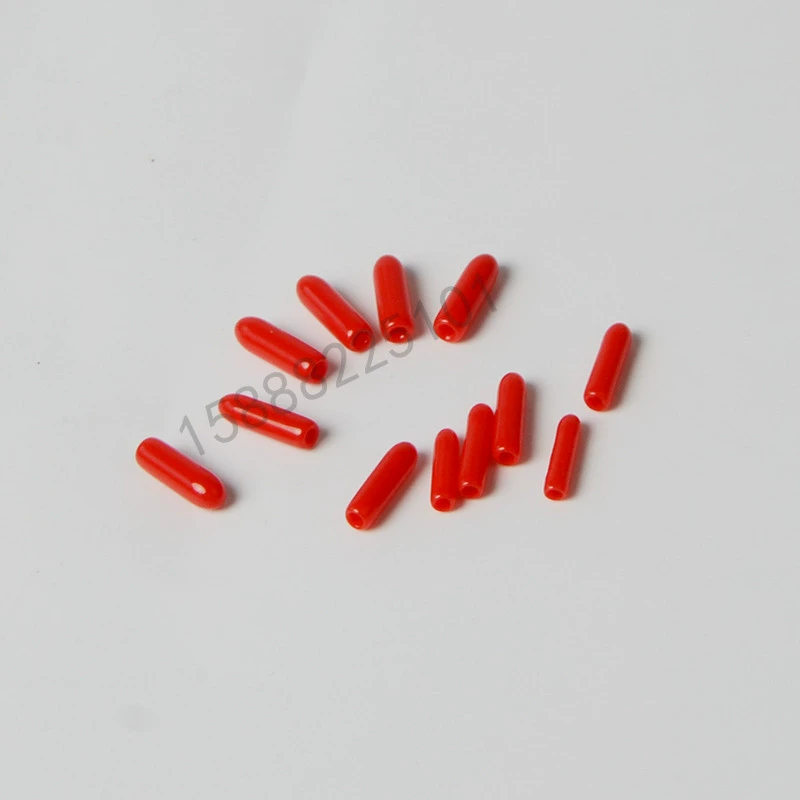 Защитный колпачок из ПВХ для кабеля, противоскользящий, настраиваемый, для защиты концов кабеля и ручек