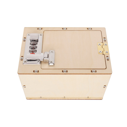 Scientific small production DIY mechanical lock box primary and secondary school science experiment stem education science teaching aids