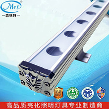 LED大功率单色RGB广告牌建筑轮廓墙面投射线条轮廓洗墙灯24W