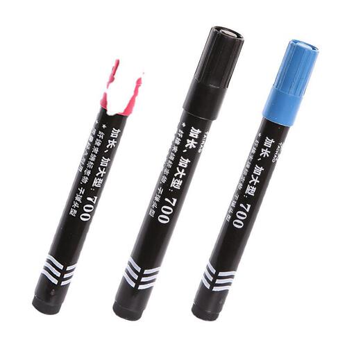 Oily single-head indelible marker, black marker, hook pen, signature pen, thick-head marker