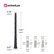 7.87英寸螺旋天线杆 大切诺基天线收音改装天线