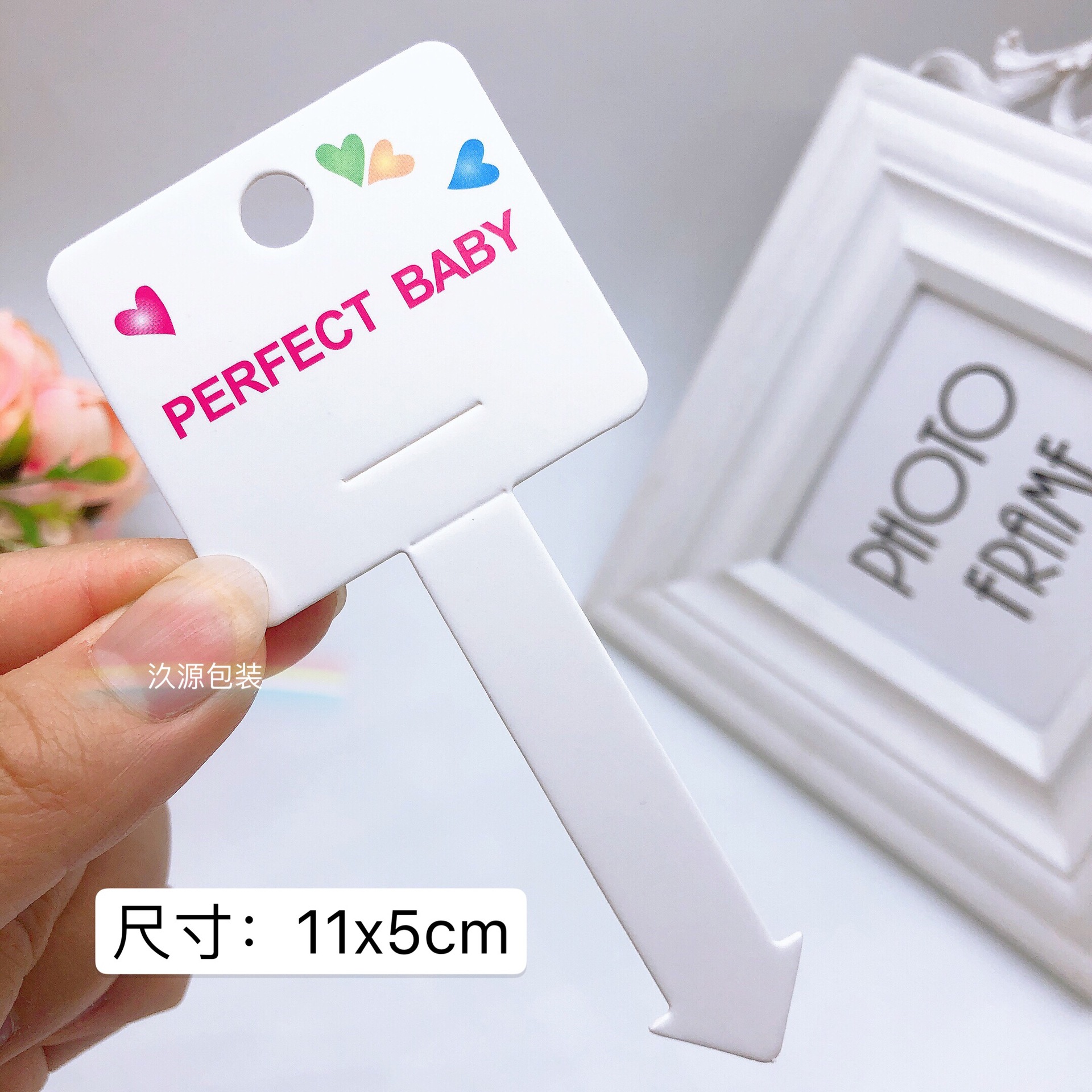 新款儿童DIY发圈皮筋卡纸发饰包装卡片饰品店头饰品发绳纸卡配件