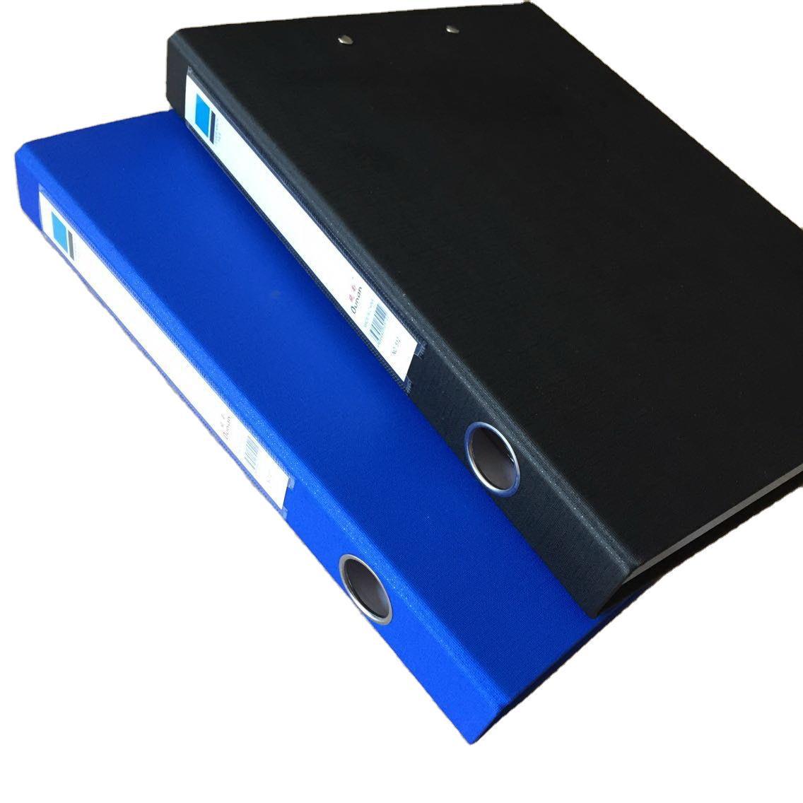 (2개) 사무용품 2 홀 종이 폴더 A4 2 홀 느슨한 잎 빠른 작업 폴더 데이터 사무실 저장 파일 폴더 도매