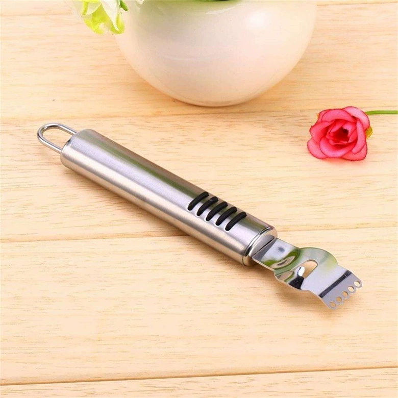 Stainless steel lemon scratch filament scraper shave scratch scratch navel orange opening orange gangsa tea tool peel orange artifact